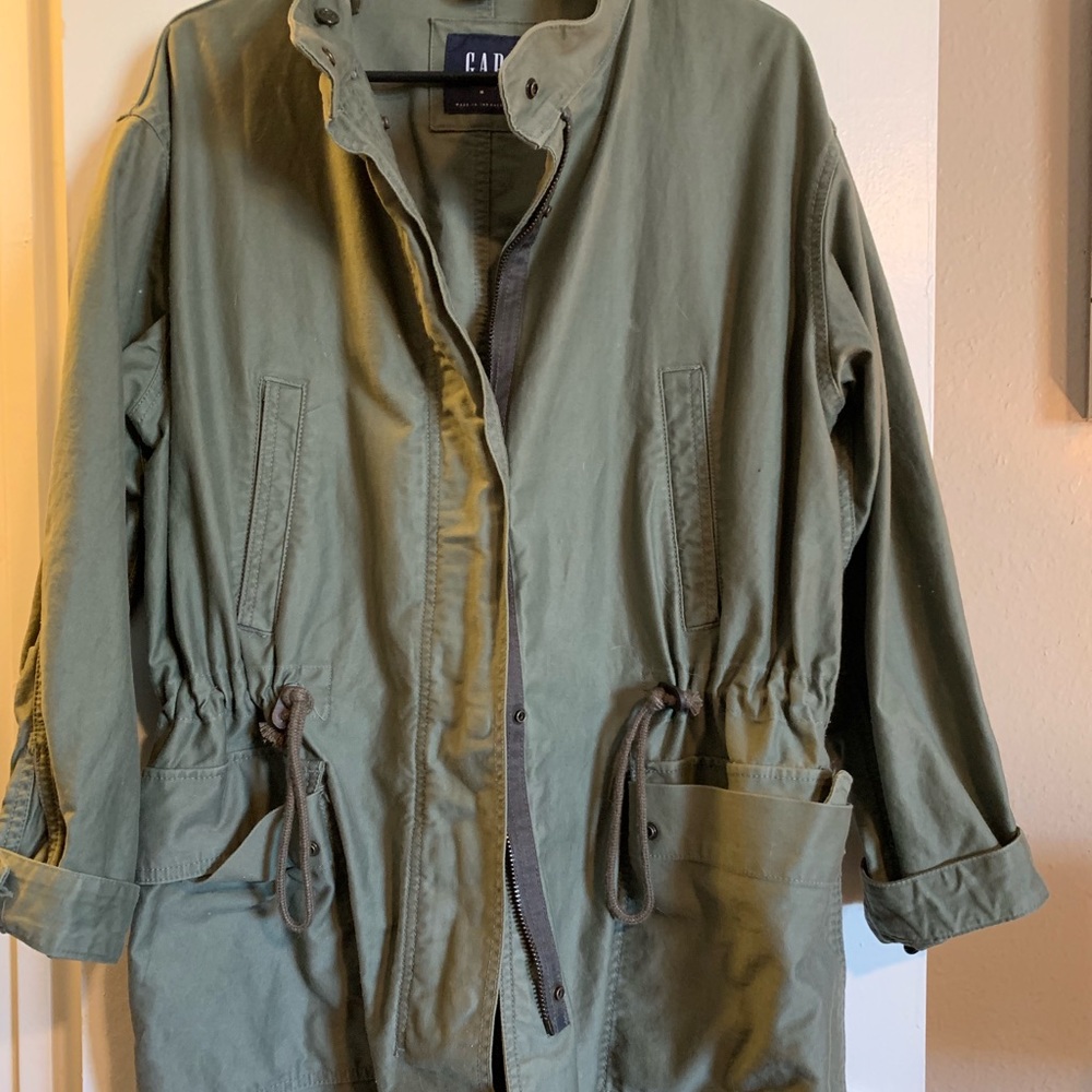 Army green Gap jacket